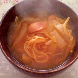 野菜たっぷり☆キムチスープ